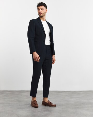 Seersucker Cotton Suit Jacket