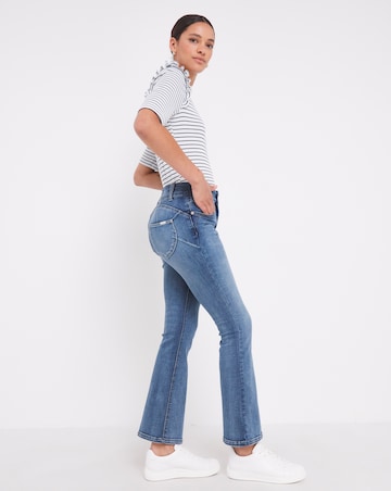 Dream Sculpt Mid Blue Bootcut Jeans