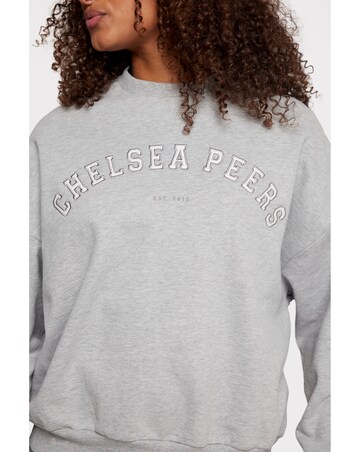 Chelsea Peers Branded Oversized Long Sleeve Sweatshirt