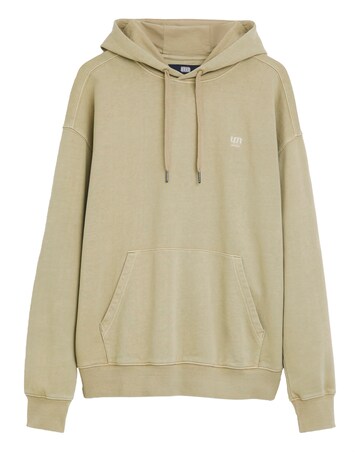 Union Garment Dyed Relaxed Fit Hoodie- Dark Stone