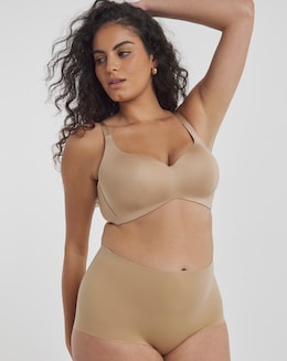 MAGISCULPT Medium Control Smooth &amp; Sculpt Shapewear Full Knicker Almond