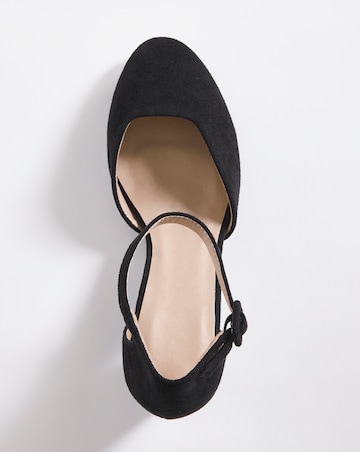 Rosemary Heeled Shoe with Ankle Strap - Extra Wide fit (EEE)