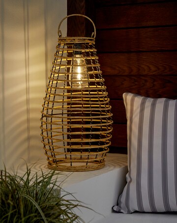 Venus Natural Rattan Lantern