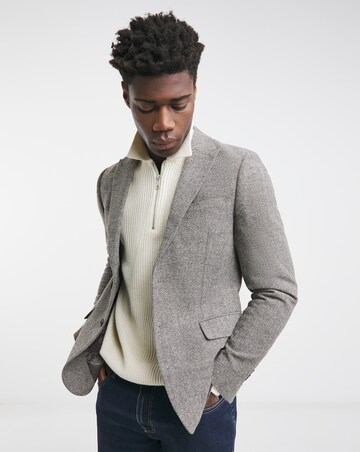 Herringbone Tweed RegFit Jacket