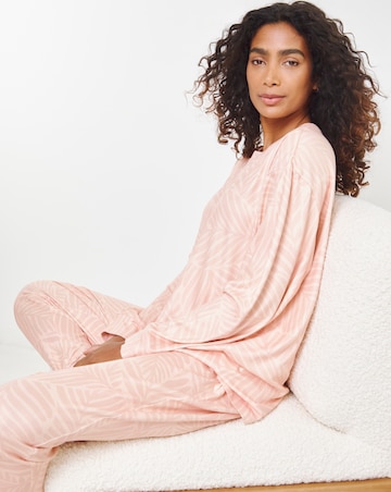 Pretty Secrets Supersoft Twosie Leaf Print