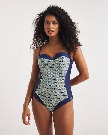 Joanna Hope Underwired Bandeau Swimsuit