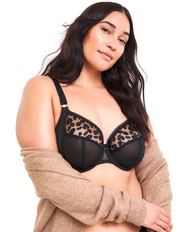 Elomi Namrah Plunge Wired Bra Jet
