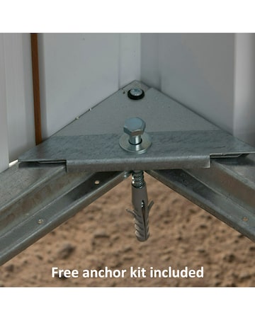 Yardmaster 10 X 8 Apex Metal Shed