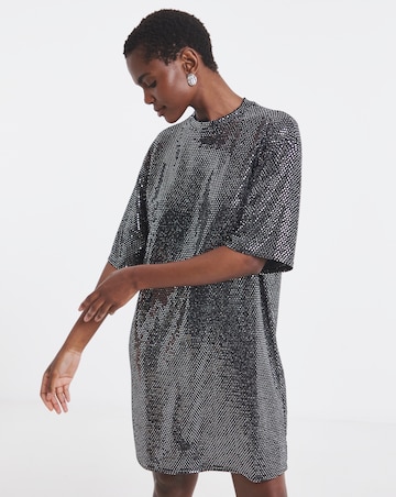 Sparkle T-shirt Dress