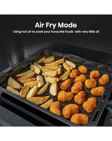 Hisense HDCEC6C20W 60cm Electric Double Cooker - Whte