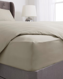 200TC Plain Dye Fitted Sheet