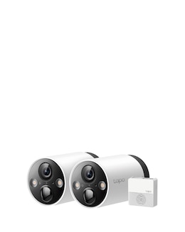 TP-Link Tapo C420S2 4MP Outdoor Battery Powered 2 Pack Cameras + Hub