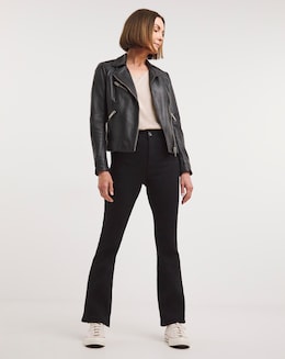24/7 Black Bootcut Jean