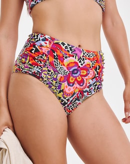 Joe Browns Zebra High Waist Bikini Bottoms