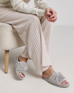 Alondra Twist Upper Mule Slipper - Extra Wide Fit (EEE)