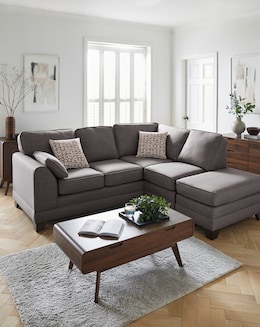 Hilliard Fabric Right Hand Corner Sofa