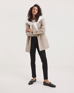 Simply Be Bella Black Pull On Slim Leg Jeggings