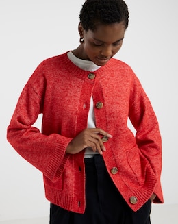 Re-luxe Paprika Wide Sleeve Jumper