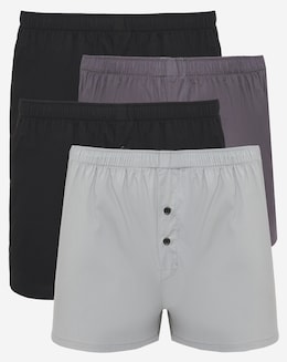4 Pack Multi Woven Boxers