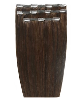 Beauty Works Deluxe Clip in 18inch Hair Extensions - Chocolate