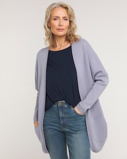 Julipa Longline Pocket Cocoon Cardigan