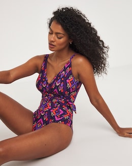 Joe Browns Tropadelic Non Wired Wrap Swimsuit