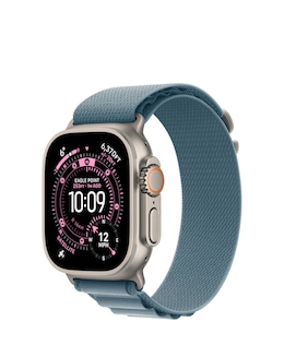 Apple Watch Ultra 3 GPS + Cellular 49mm Light Blue Alpine Loop - Medium