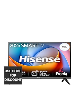 Hisense 40A4QTUK 40in Full HD LED Smart TV with Freely
