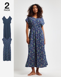Pretty Secrets (2 Pack) Christmas Value Maxi Nighties
