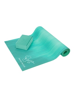 Davina 6mm Yoga Mat &amp; Block