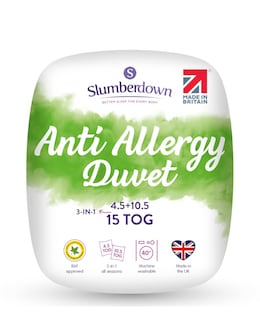 Slumberdown Anti Allergy All Seasons 15 Tog Duvet