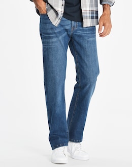 Loose Stonewash Jeans 31 in