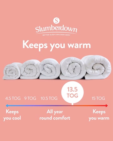 Slumberdown Winter Warm 13.5 Tog Duvet