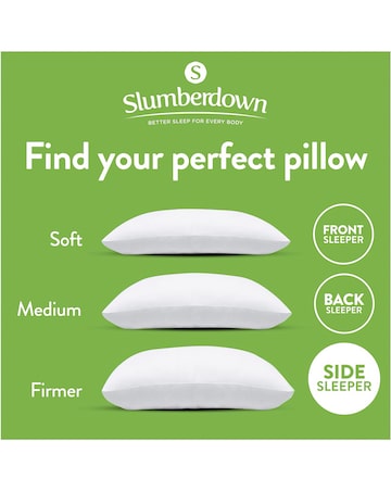Slumberdown Anti Allergy Firm Pillows - 2 Pack