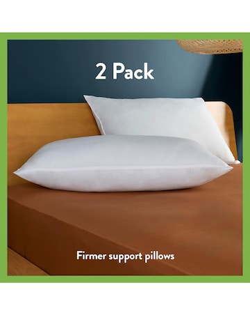 Slumberdown Anti Allergy Firm Pillows - 2 Pack