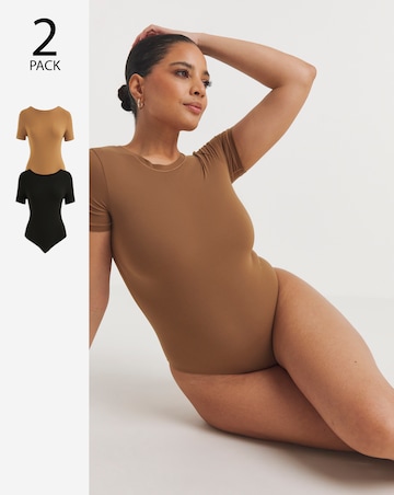 MAGISCULPT Light Control (2 Pack) Smoothing T-Shirt Bodysuits