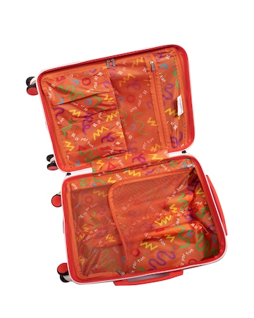 IT Luggage Half-Time Kids Eco Cabin Suitcase - Poppy Red