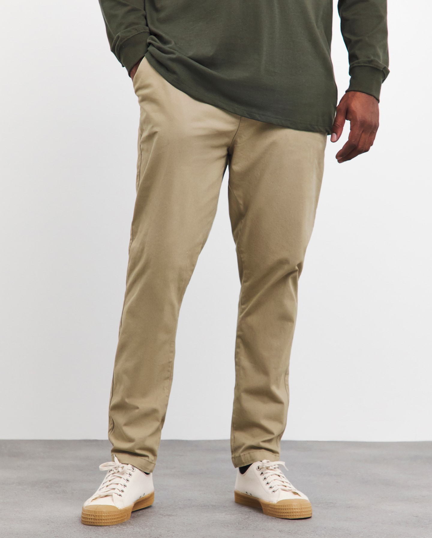 Cropped khaki shop pants mens