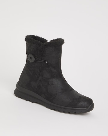 Cushion Walk Button Winter Boot Extra Wide EEE Fit