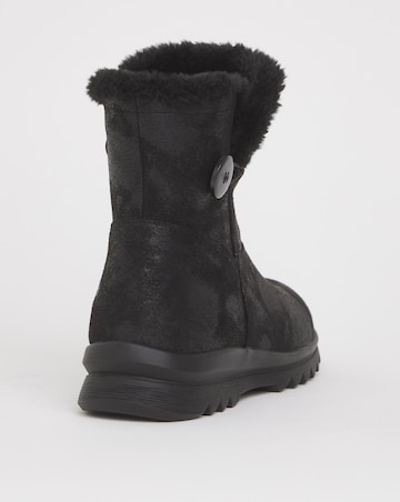 Cushion Walk Button Winter Boot Extra Wide EEE Fit