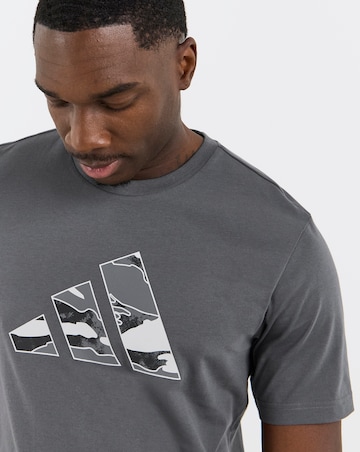 adidas Camo Logo T-Shirt