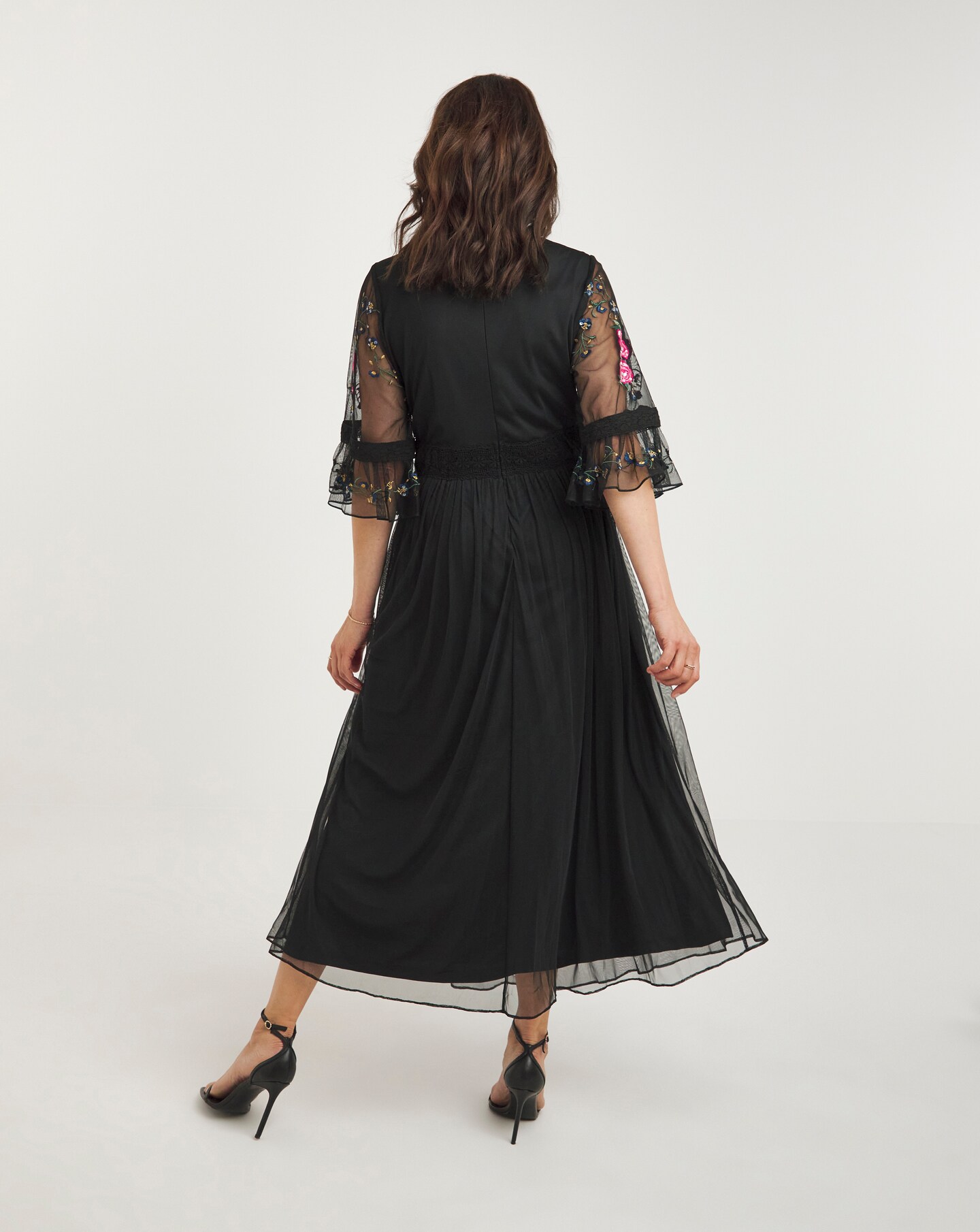 Joanna Hope Embroidered Maxi Dress Marisota