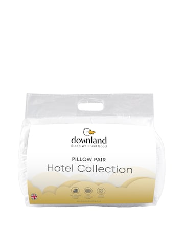 Hotel Collection Satin Stripe Pack of 2 Pillows