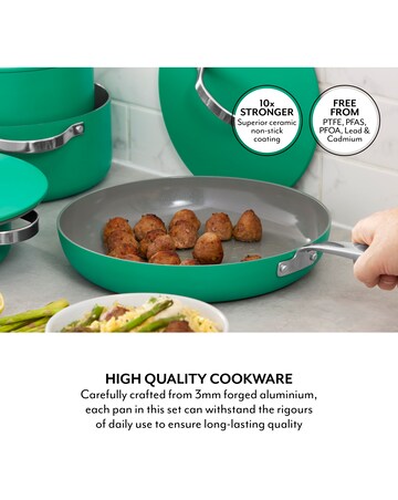 Sur La Table 4 Piece Pan Set Green