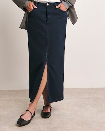 Anthology Indigo Maxi Skirt