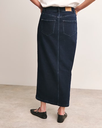 Anthology Indigo Maxi Skirt