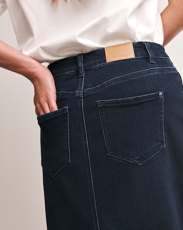 Anthology Indigo Maxi Skirt