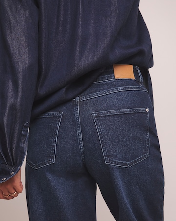 Anthology Indigo Barrel Leg Jean