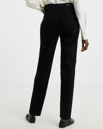 Black Authentic Mom Jeans