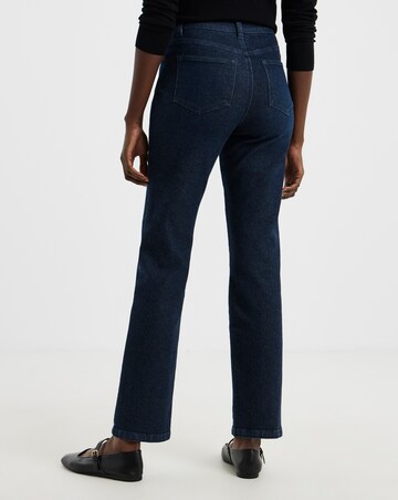 Dark Blue Magisculpt Straight Leg Jeans